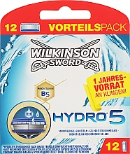 Düfte, Parfümerie und Kosmetik Ersatzklingen 12 St. - Wilkinson Sword Hydro 5