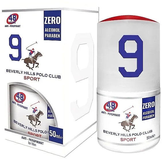 Beverly Hills Polo Club Sport No 9 - Deo Roll-on — Bild N1