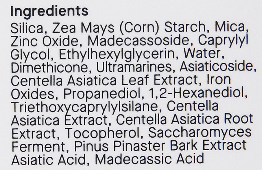 Beruhigender Puder mit Centella asiatica - Cosrx Pure Fit Cica Powder — Bild N4