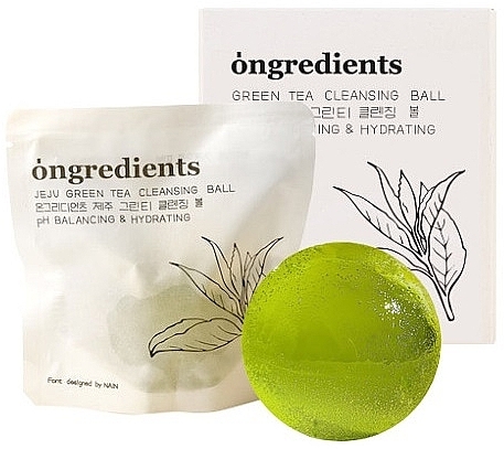 Reinigungsball - Ongredients Jeju Green Tea Cleansing Ball — Bild N1