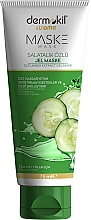 Düfte, Parfümerie und Kosmetik Gelmaske mit Gurkenextrakt - Dermokil Cucumber Extract Gel Mask (Tube) 