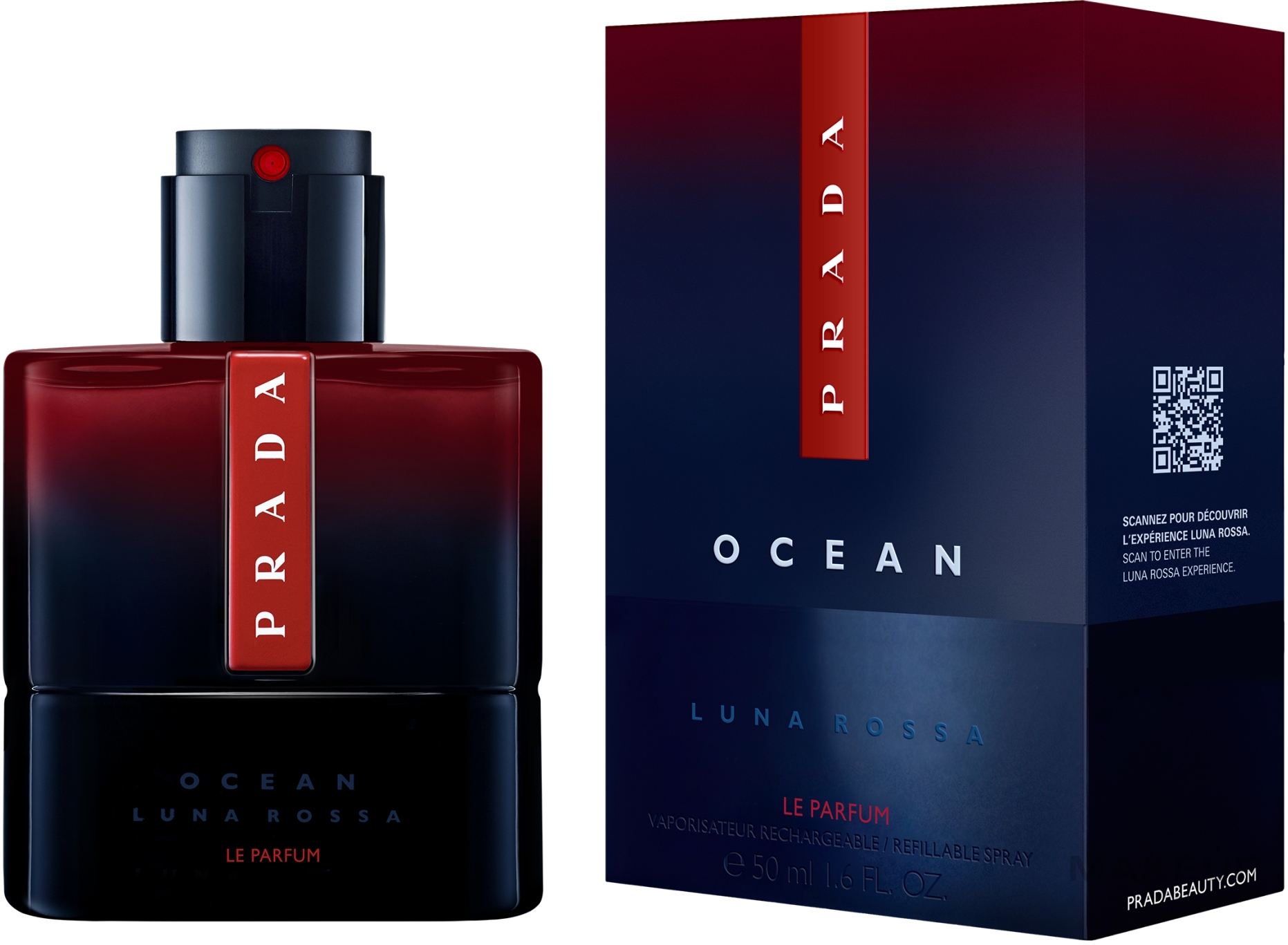 Prada Luna Rossa Ocean - Parfum — Bild 50 ml