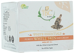 Aufhellende Tagescreme - TBC White Essentials Purely White Skine Day Cream SPF15 — Bild N1