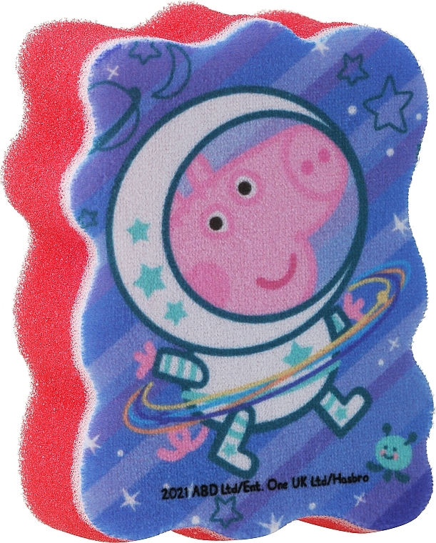 Badeschwamm für Kinder Peppa Pig Peppa-Astronaut rot - Suavipiel — Bild N1