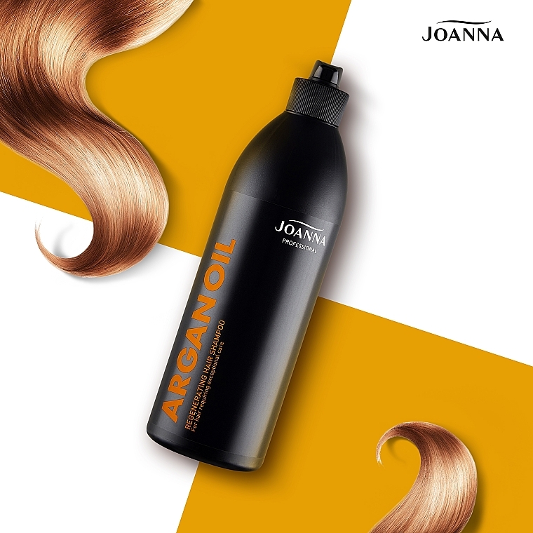 Shampoo mit Arganöl für trockenes und strapaziertes Haar - Joanna Professional — Foto N8