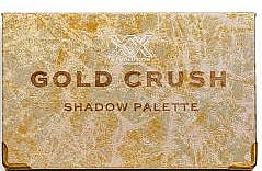 Düfte, Parfümerie und Kosmetik Lidschattenpalette mit 15 Farben - XX Revolution MetaliXX Gold Crush Eyeshadow Palette