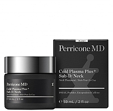 Anti-Aging-Cremeserum für Gesicht, Hals und Dekolleté - Perricone MD Cold Plasma Plus Sub-D/Neck — Bild N2