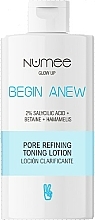 Tonisierende Porenreinigungslotion - Numee Glow Up Begin Anew Pore Refining Toning Lotion — Bild N1