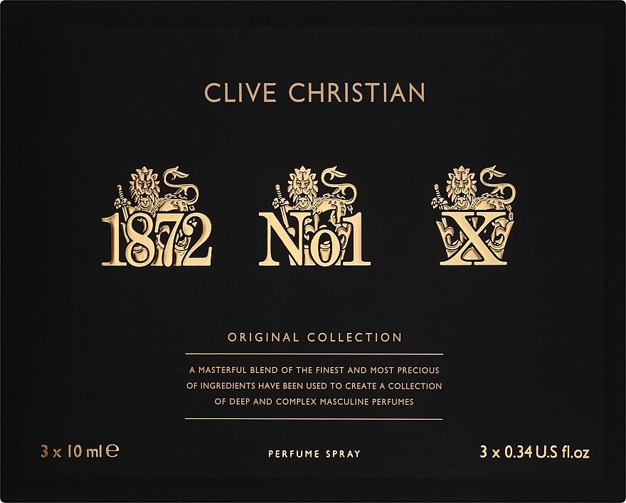 Clive Christian Original Collection Travellers Set - Duftset (Parfum 3x10ml)  — Bild N3