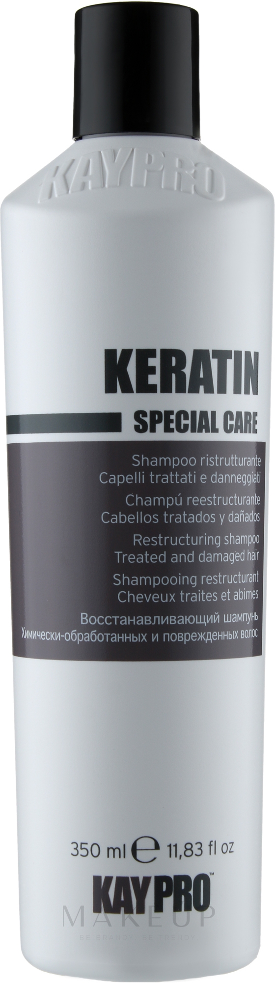 Shampoo für behandeltes und strapaziertes Haar mit Keratin - KayPro Special Care Shampoo — Bild 350 ml