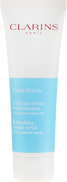 Erfrischendes Creme-Peeling mit pflanzlichen Mikroperlen - Clarins Fresh Scrub — Bild N2