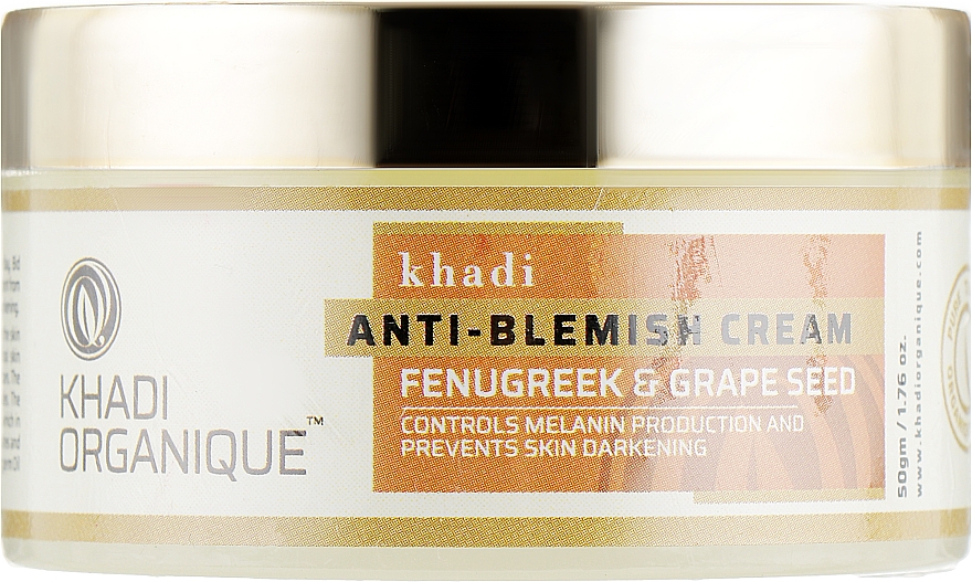 Verjüngende Creme gegen Falten - Khadi Organique Anti Blemish Cream — Bild N1