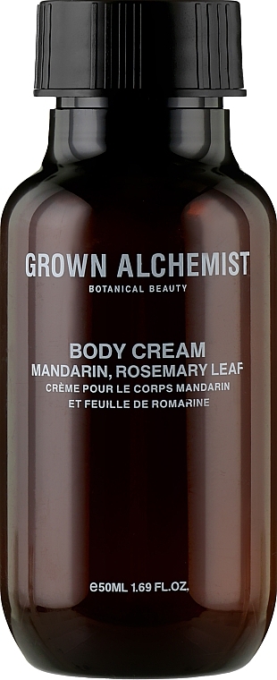 Körpercreme mit Mandarine und Rosmarin - Grown Alchemist Body Cream Mandarin & Rosemary Leaf — Bild N1