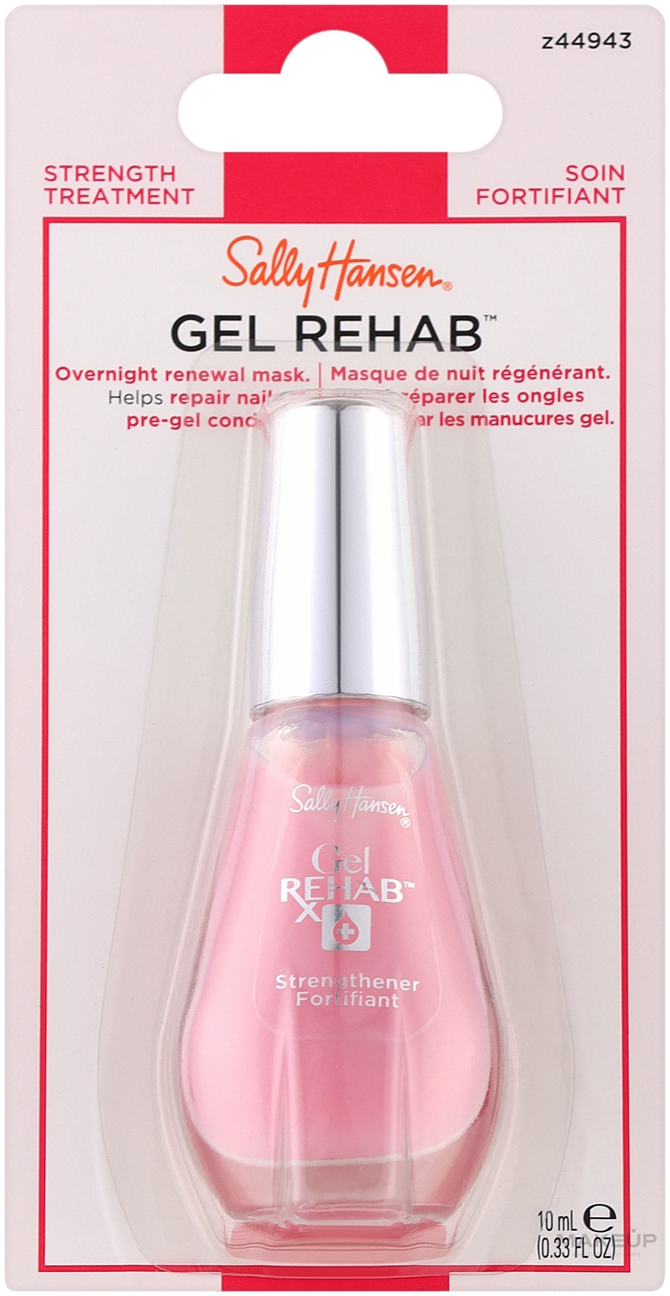 Intensiv pflegende Nagelkur - Sally Hansen Gel Rehab X Strengthener — Bild 10 ml