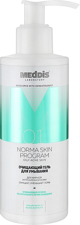 Reinigungsgel - Meddis Norma Skin Program  — Bild N1