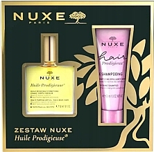 Düfte, Parfümerie und Kosmetik Set - Nuxe Huile Prodigieuse + Hair Prodigieux (Öl 50 ml + Shampoo 30 ml) 