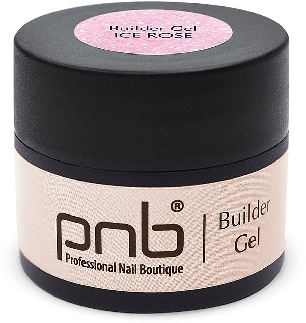 Modelliergel rosa - PNB UV/LED Builder Gel Ice Rose — Bild N2