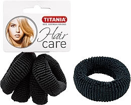 Düfte, Parfümerie und Kosmetik Haargummis 4 St. schwarz - Titania