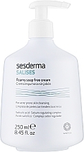Seifenfreier reinigender Gesichts- und Körpercreme-Schaum für Problemhaut - SesDerma Laboratories Salises Foamy Soap-Free Cream — Bild N1