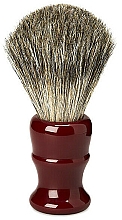 Düfte, Parfümerie und Kosmetik Rasierpinsel rot - Acca Kappa Pure Badger Shaving Brush