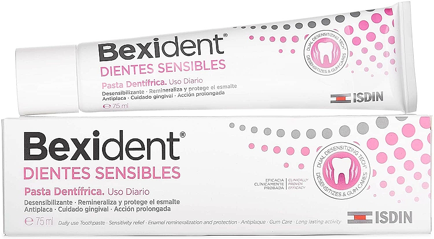 Zahnpasta - Isdin Bexident Sensitive Toothpaste — Bild N1