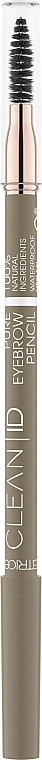Augenbrauenstift mit Pinsel - Catrice Clean ID Pure Eyebrow Pencil — Bild N1