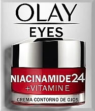 Augencreme - Olay Eyes Niacinamide 24 + Vitamin E Eye Contour Cream — Bild N2