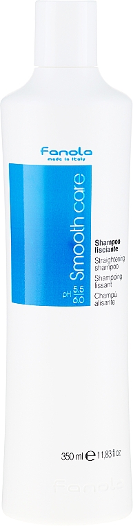 Glättendes Shampoo mit Baumwollsamenöl für widerspenstiges Haar - Fanola Smooth Care Straightening Shampoo