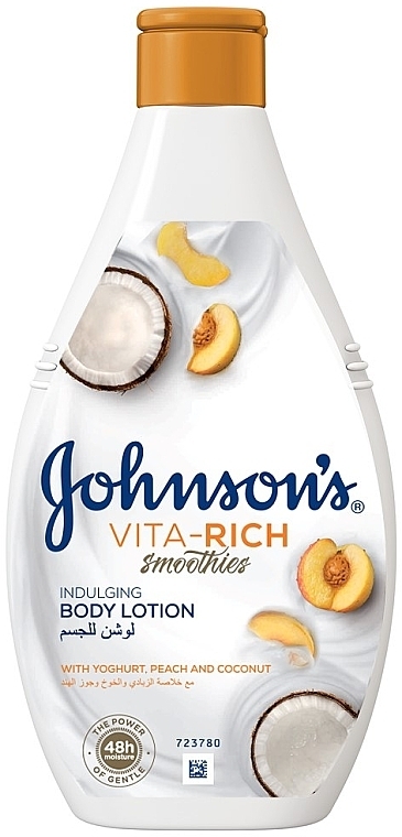 Entspannende Körperlotion mit Joghurt-, Kokos- und Pfirsichextrakt - Johnson’s® Vita-rich Indulging Body Lotion — Bild N1