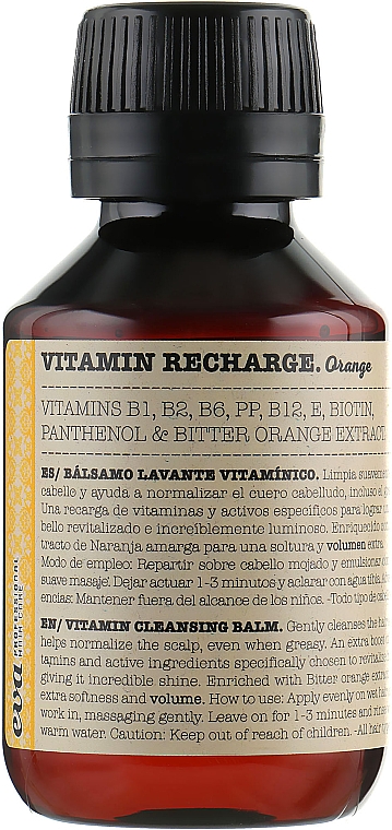 Vitamin-Shampoo - Eva Professional Vitamin Recharge Cleansing Shampoo Orange — Bild N1