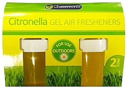 Düfte, Parfümerie und Kosmetik Erfrischendes Gel mit Citronella gegen Mücken - Chatsworth Citronella Gel Air Fresheners