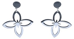 Ohrringe für Damen Blumen silbern - Lolita Accessories — Bild N1