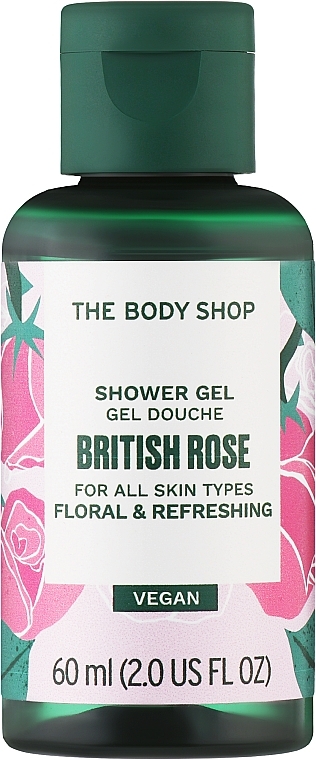 Duschgel Britische Rose - The Body Shop British Rose Shower Gel Vegan — Bild N1