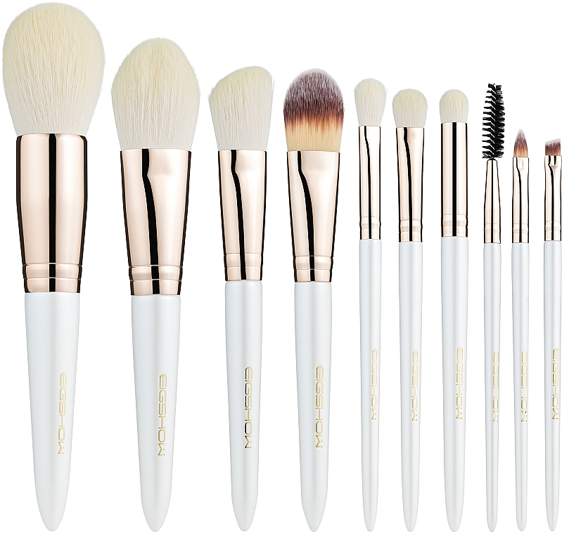 Make-up Pinselset 10-tlg. - Eigshow Beauty Champaign Gold Brush Kit — Bild N1