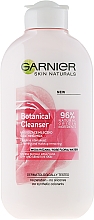 Düfte, Parfümerie und Kosmetik Beruhigende Gesichtsreinigungsmilch mit Rosenwasser - Garnier Skin Naturals Botanical Rose Water Milk