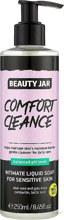 Flüssigseife für die Intimhygiene Comfort Cleanse - Beauty Jar Intimate Soap  — Bild N1