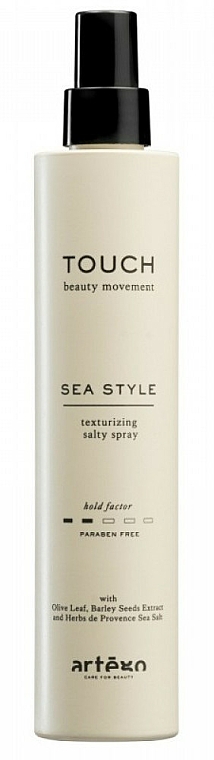 Texturierendes Haarspray mit Meersalz und Gerstenextrakt leichter Halt - Artego Touch Sea Style — Bild N1