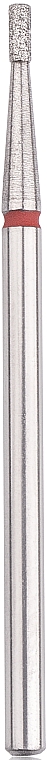 Diamant-Nagelfräser Zylinder 1,4 mm L-3,5 mm rot - Head The Beauty Tools — Bild N1