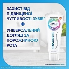 Zahnpasta Umfassender Schutz+ - Sensodyne Complete Protection+ Toothpaste — Bild N3