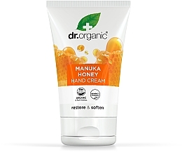 Creme für Hände und Nägel mit Manuka-Honig - Dr. Organic Bioactive Skincare Manuka Honey Hand & Nail Cream — Bild N1