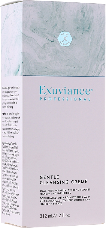 Seifenfreie feuchtigkeitsspendende und pflegende Gesichtsreinigungscreme mit PHA-Säuren - Exuviance Gentle Cleansing Cream — Bild N1