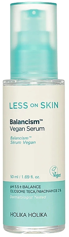 Gesichtsserum - Holika Holika Less On Skin Balancism Vegan Serum — Bild N1