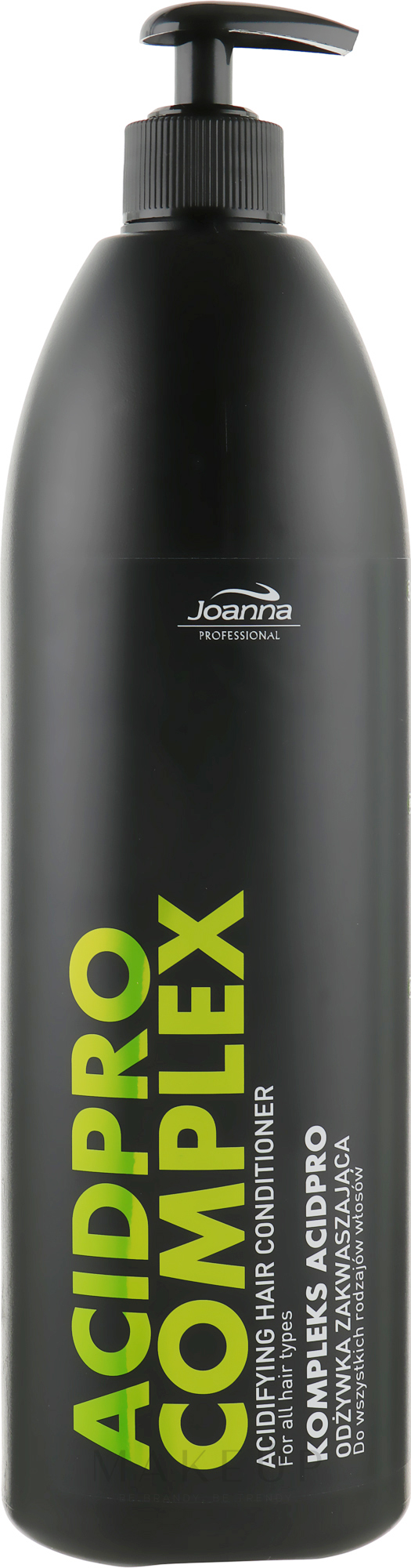 PH-ausgleichende Haarspülung mit Säurekomplex - Joanna Professional Acidifying Conditioner — Bild 1000 g