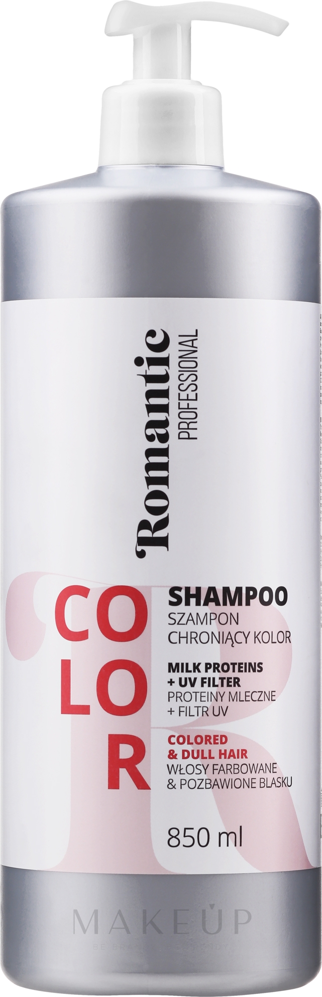 Farbschutz-Shampoo für coloriertes Haar - Romantic Professional Color Hair Shampoo — Bild 850 ml