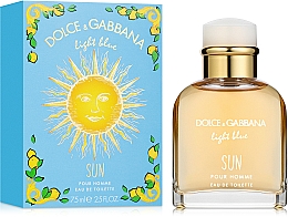 Dolce & Gabbana Light Blue Sun Pour Homme - Eau de Toilette — Bild N2