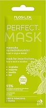 Düfte, Parfümerie und Kosmetik Maske gegen Hautunreinheiten für Gesicht, Hals und Dekolleté - Floslek Perfect Mask