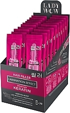 Ampullenfüller für Haare mit Keratin - Lady Wow Hair Filler Keratin Ampoule — Bild N5