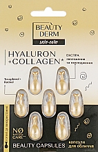Düfte, Parfümerie und Kosmetik Kapseln für das Gesicht - Beauty Derm Hyaluron + Collagen Beauty Capsules