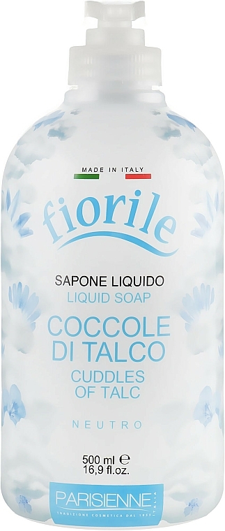 Flüssigseife - Parisienne Italia Fiorile Cuddles Of Talc Liquid Soap — Bild N1