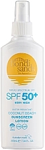 Düfte, Parfümerie und Kosmetik Sonnenschützende Sprühlotion - Bondi Sands Sunscreen Lotion SPF50 Coconut Beach Scent